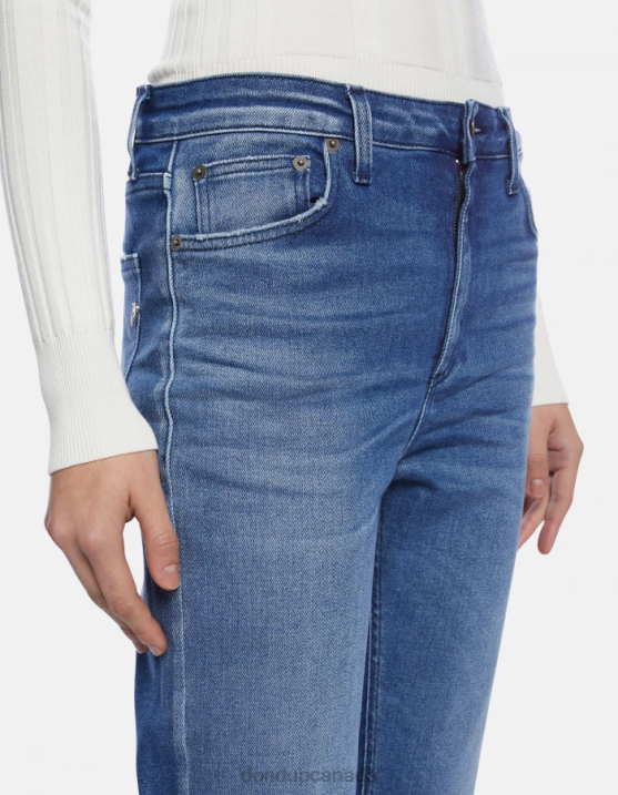 DONDUP Women Cindy Regular-Fit Stretch Denim Jeans XF8V61 Apparel Blue