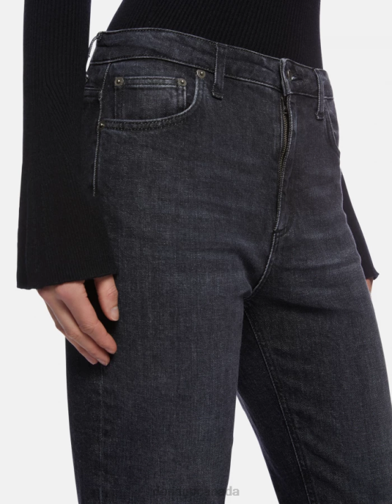 DONDUP Women Cindy Regular-Fit Stretch Denim Jeans XF8V64 Apparel Black