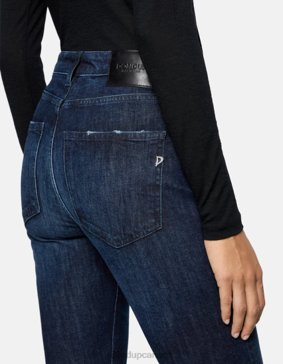 DONDUP Women Cindy Regular-Fit Stretch Denim Jeans XF8V9 Apparel Blue