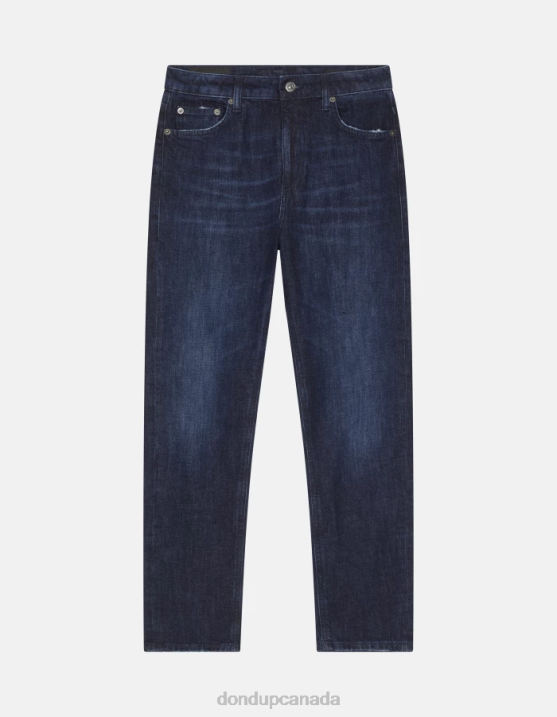 DONDUP Women Cindy Regular-Fit Stretch Denim Jeans XF8V9 Apparel Blue