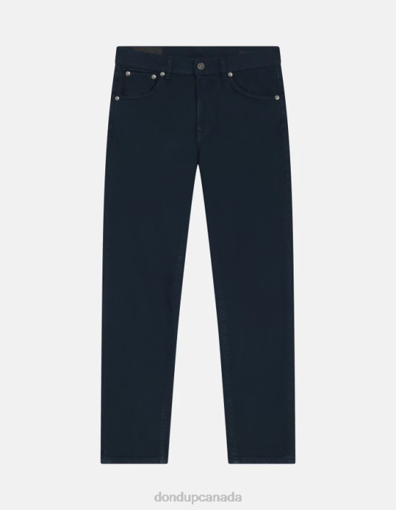 DONDUP Women Daila Slim-Fit Jeans in Bull Stretch Denim XF8V1 Apparel Navy Blue