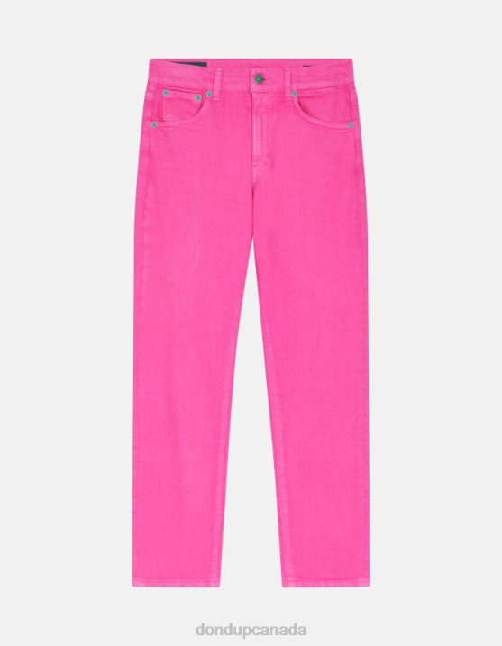 DONDUP Women Daila Slim-Fit Jeans in Bull Stretch Denim XF8V3 Apparel Orchid