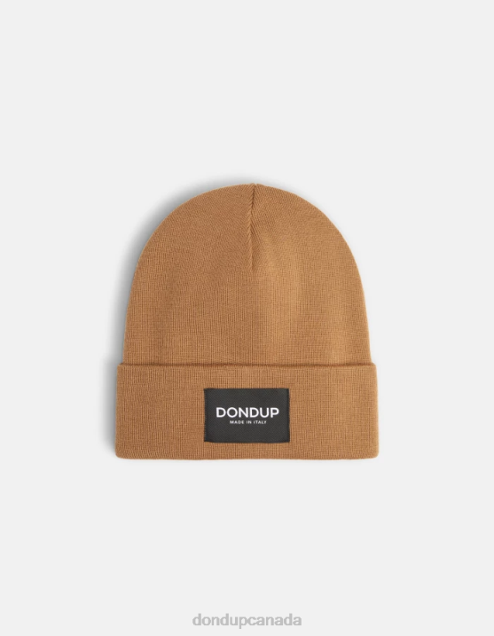 DONDUP Men Wool Hat XF8V992 Accessories Cinnamon