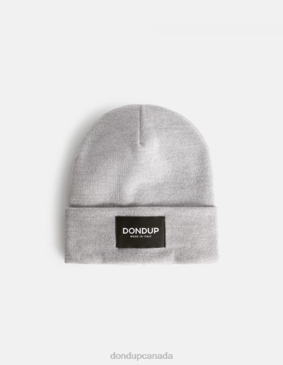 DONDUP Men Wool Hat XF8V999 Accessories Light Grey