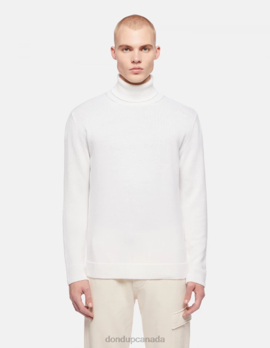 DONDUP Men Regular-Fit Polo Neck Wool Jumper XF8V891 Apparel Fiocco