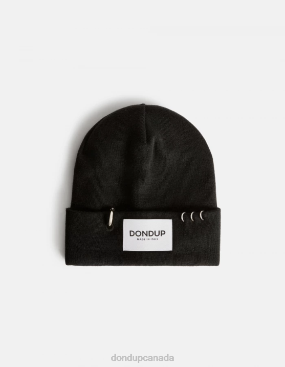 DONDUP Women Wool Hat XF8V532 Accessories Black