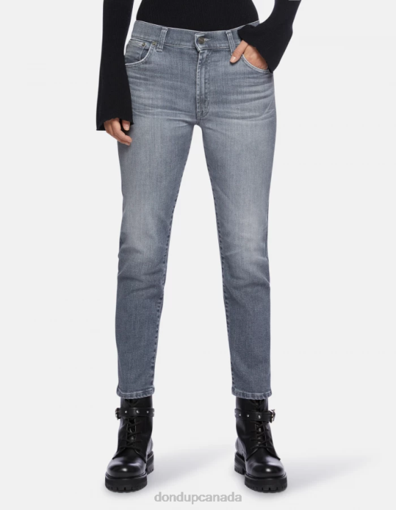 DONDUP Women Daila Slim-Fit Stretch Denim Jeans XF8V80 Apparel Topo
